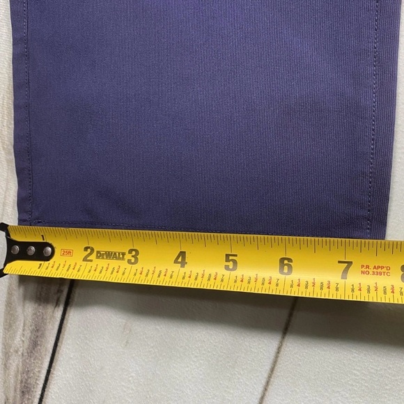 Vineyard Vines Fairway Pants Mens 33x30 Blue Stretch Golf Chinos 1P0254 - Picture 9 of 10